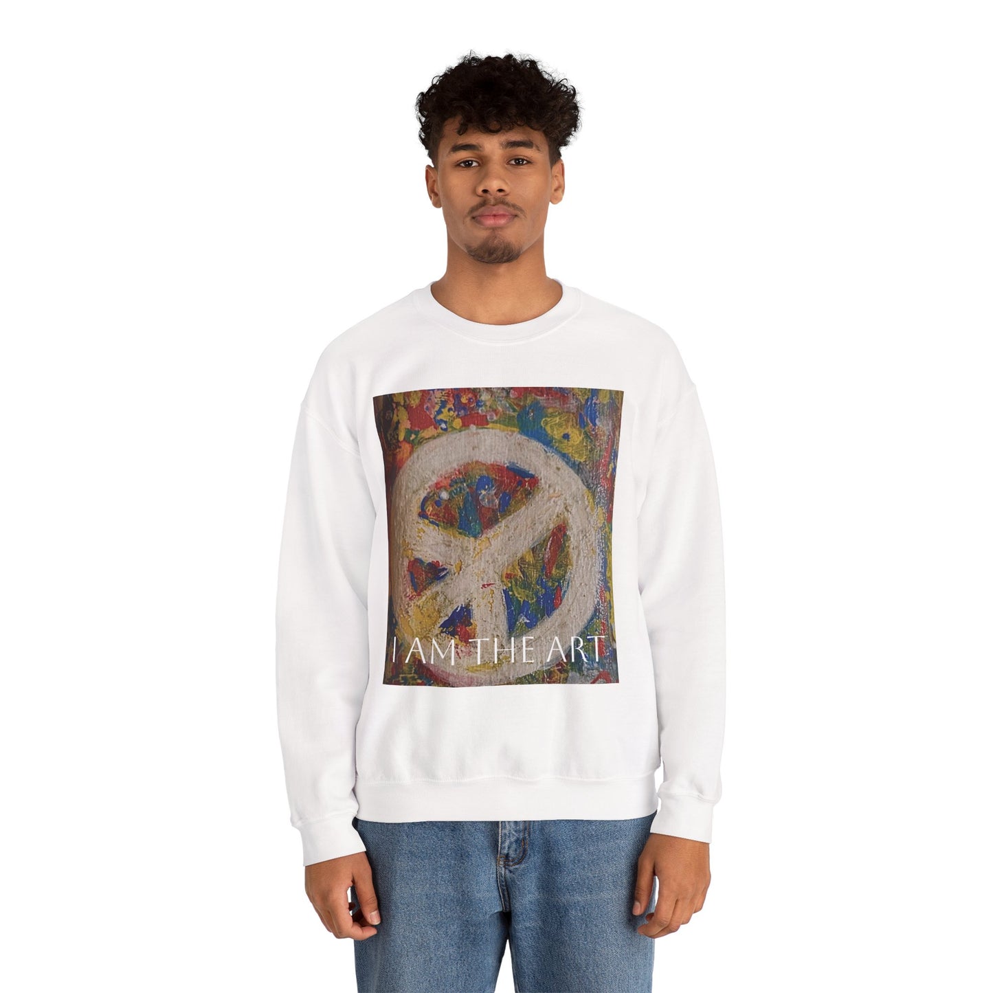 Peace and Calm Unisex Heavy Blend™ Crewneck Sweatshirt