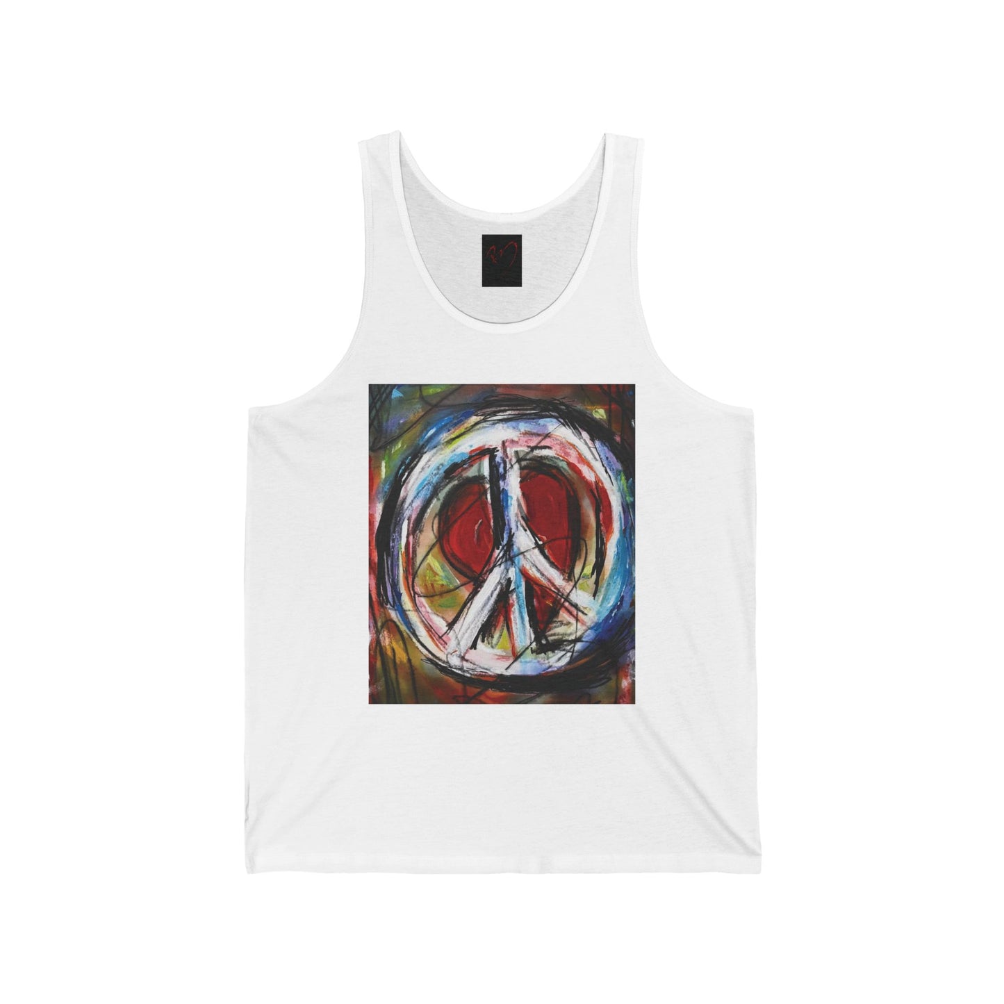 "Peace in Motion" Unisex Jersey Tank