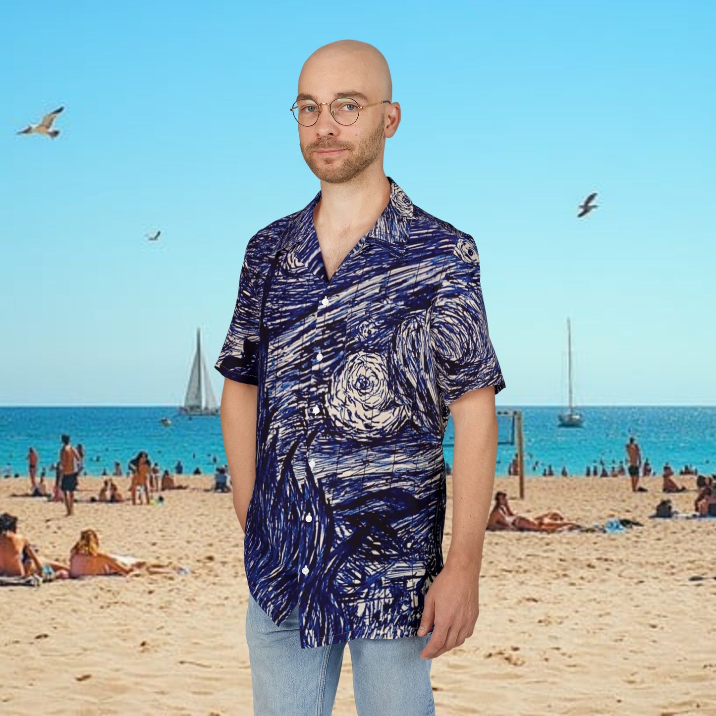Starry Tribute – Limited Edition Hawaiian Shirt