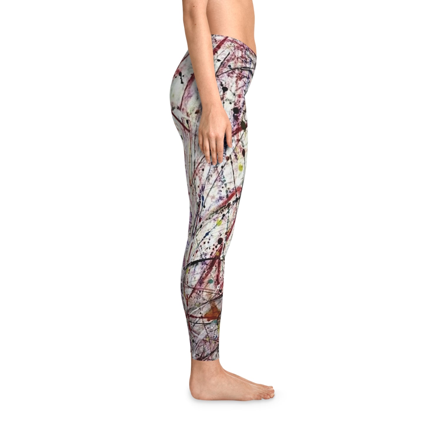 Abstract Energy – Artistic Performance Leggings