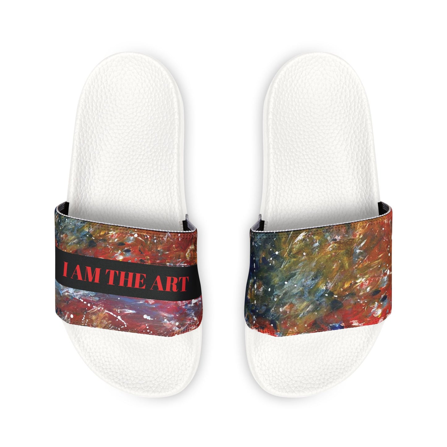 I AM THE ART Unisex Removable-Strap Sandals