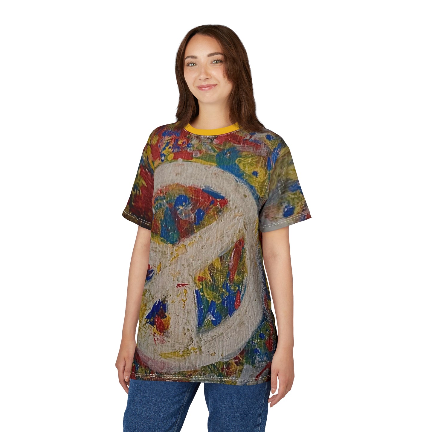 Unisex Peace Symbol T-Shirt – Riz Malik Studios