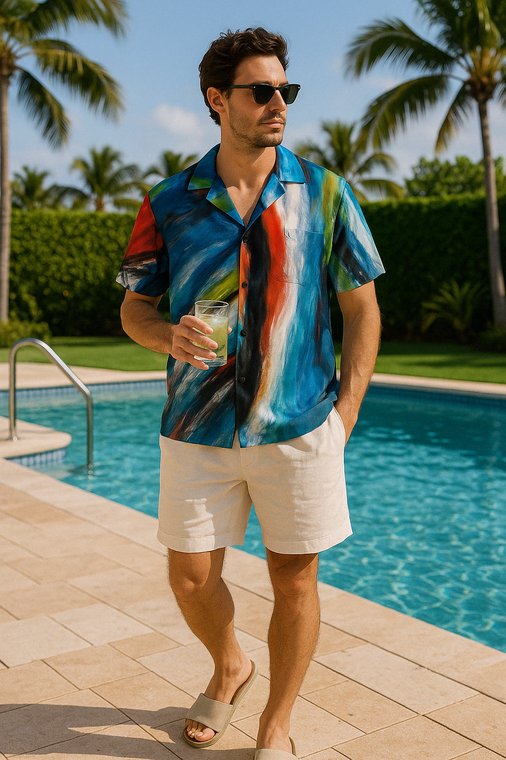 Men's Hawaiian Camp Shirt
