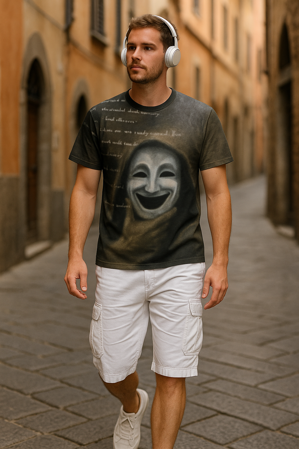 Behind the Mask Graphic Tee