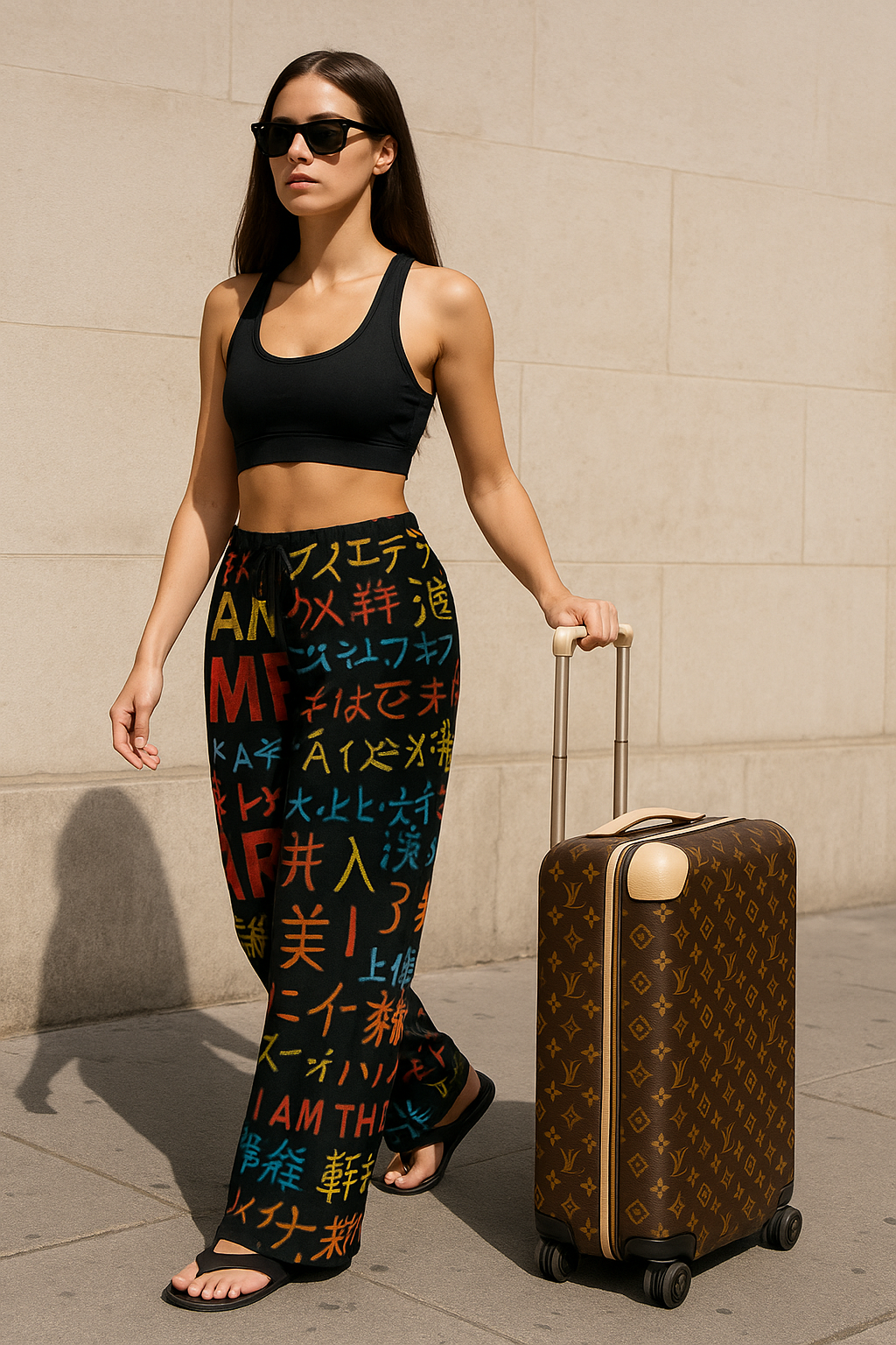 "I AM THE ART Travel Lounge Pants