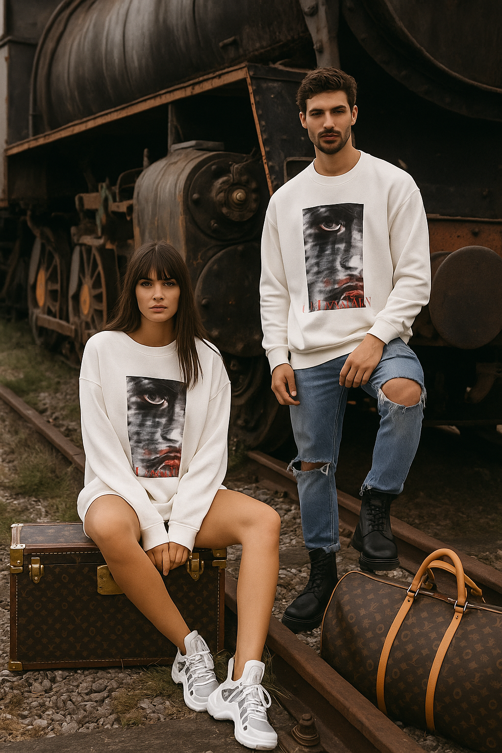 Unisex Sweatshirt – The Smokey Eyes