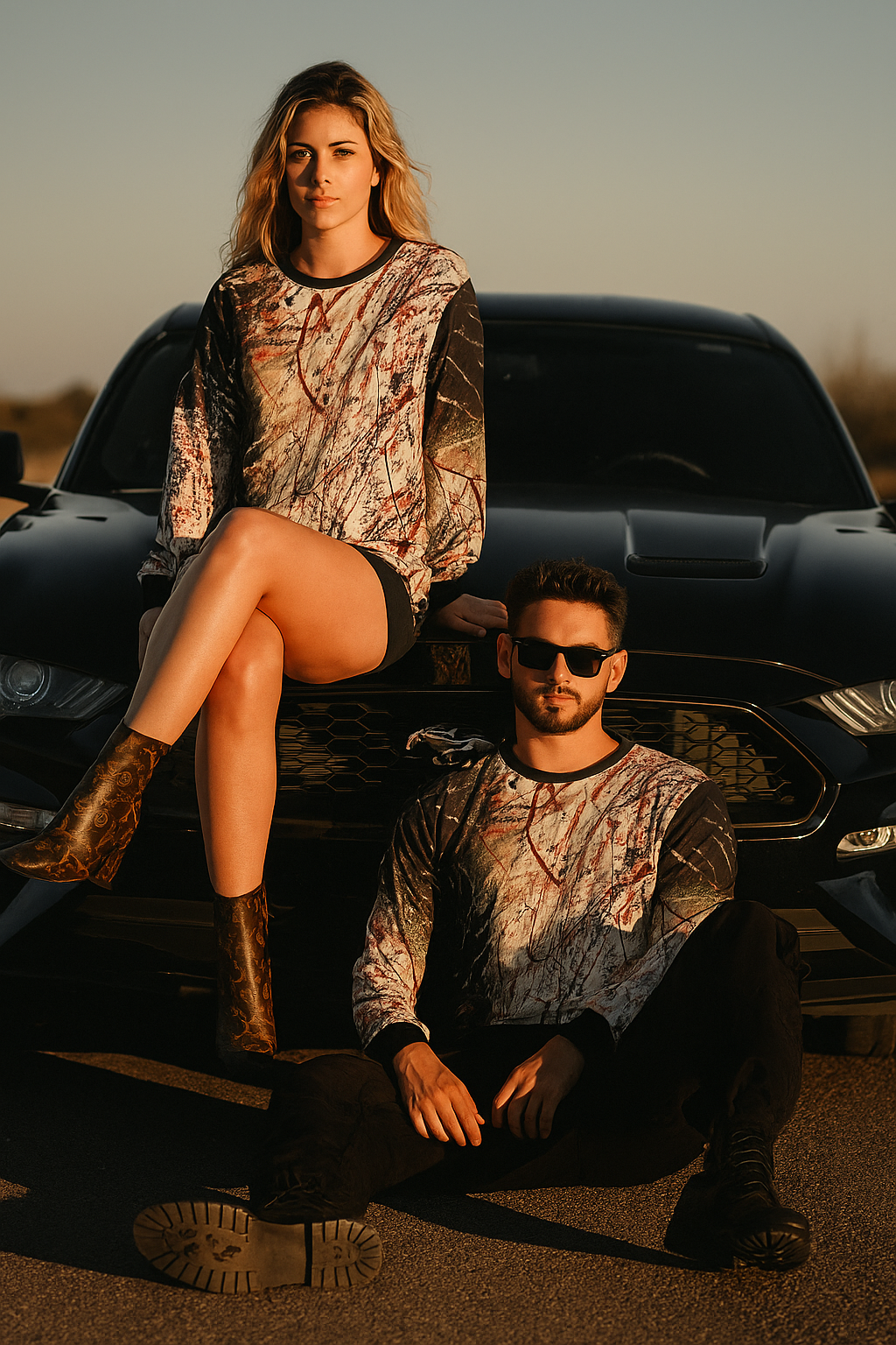 Unisex Abstract Art Sweatshirt