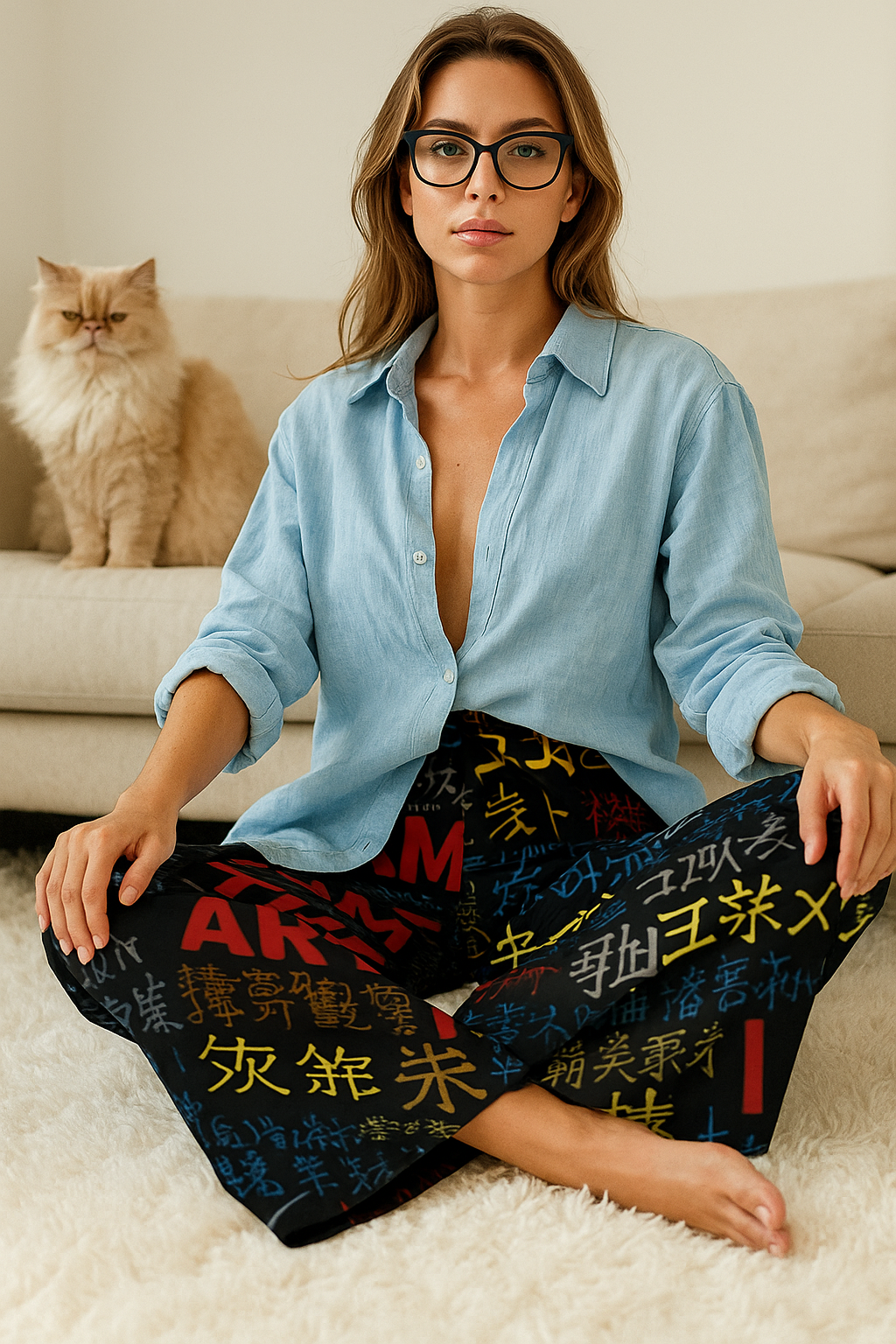 "I AM THE ART Travel Lounge Pants