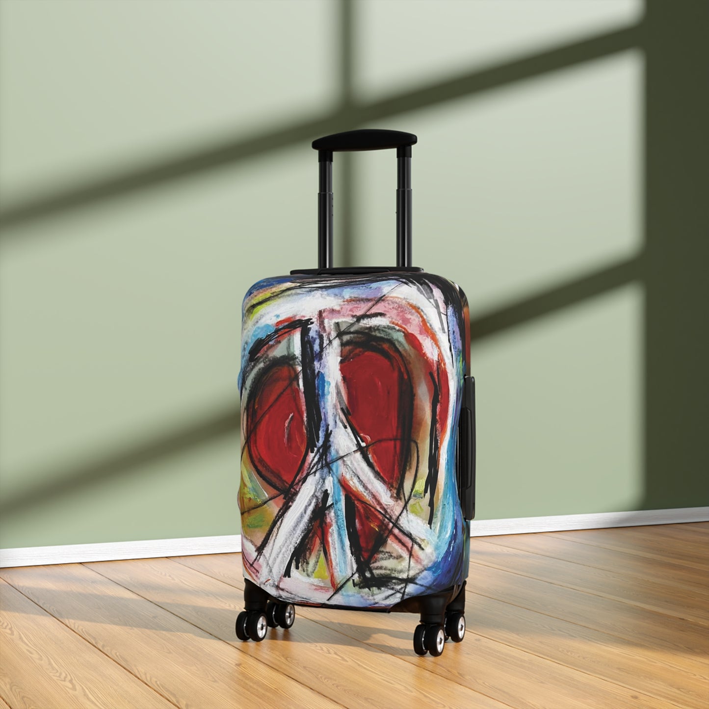 Peace Luggage Cover