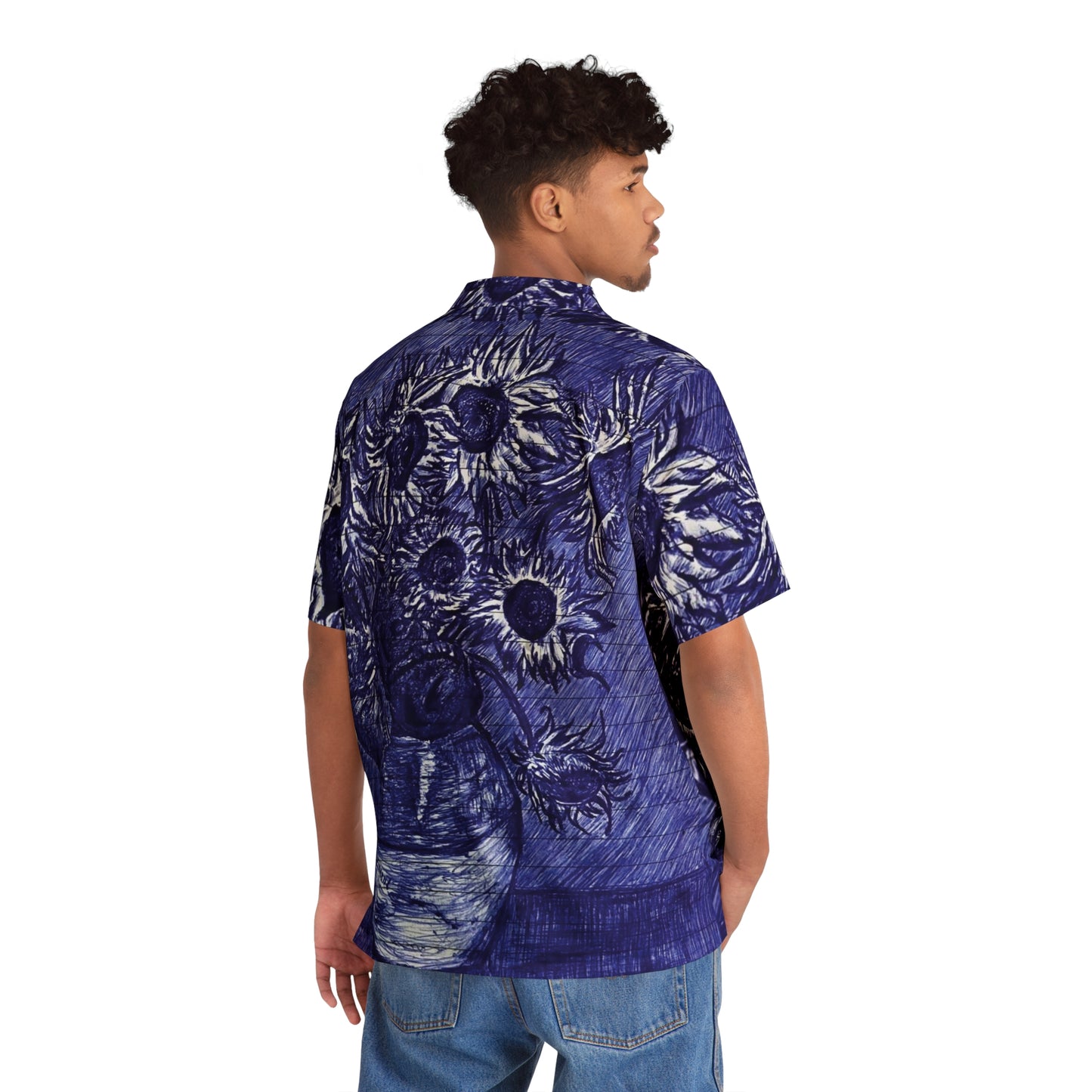Sunlit Ink – Limited Edition Van Gogh Hawaiian Shirt