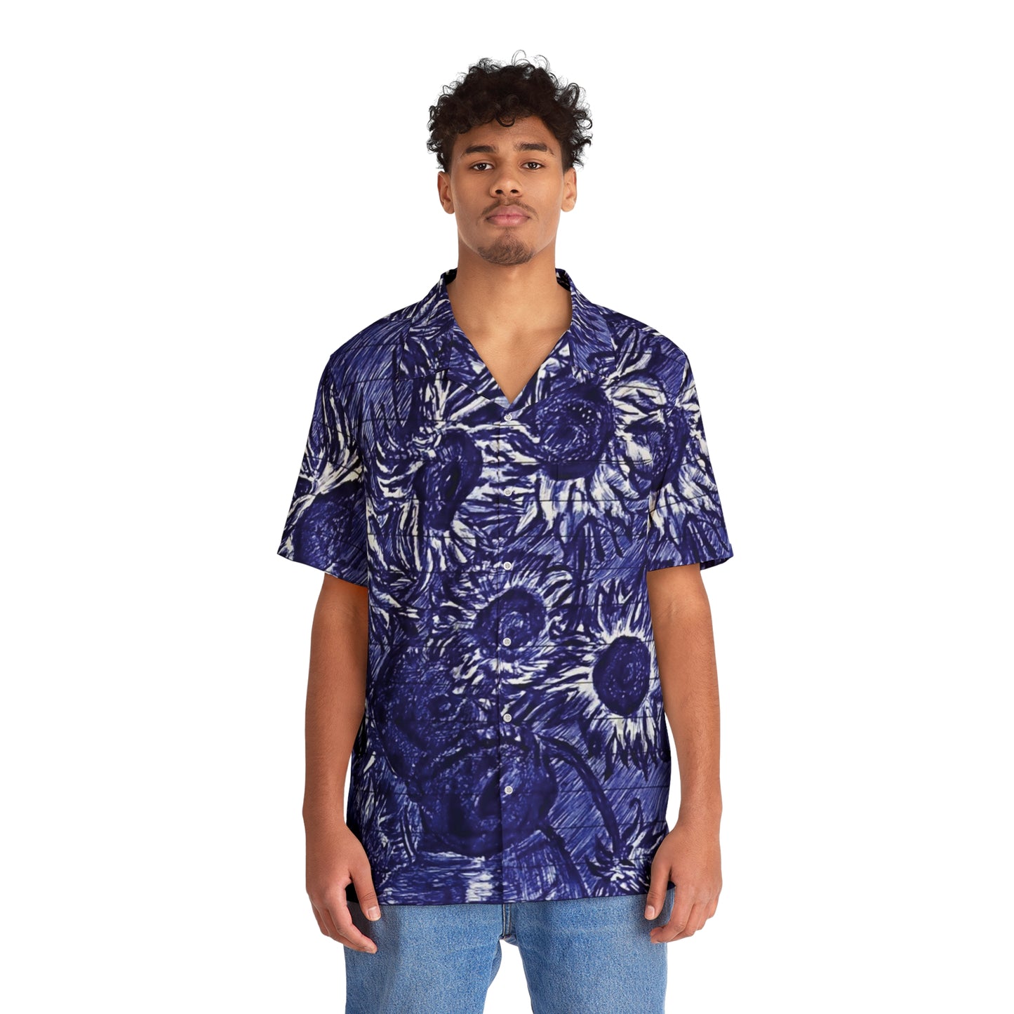 Sunlit Ink – Limited Edition Van Gogh Hawaiian Shirt