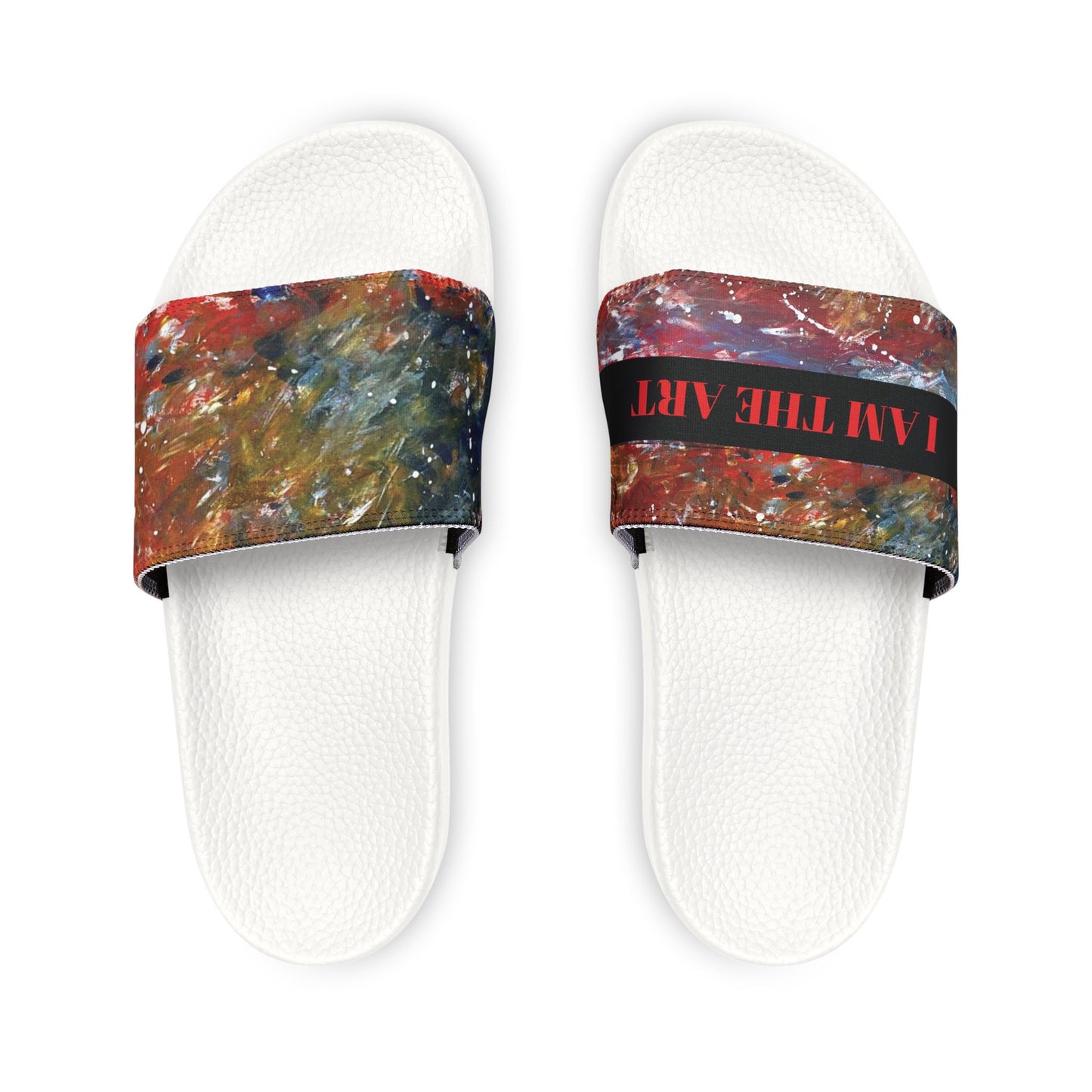 I AM THE ART Unisex Removable-Strap Sandals