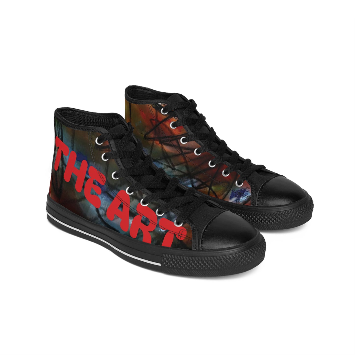 "I AM THE ART" Unisex Classic Sneakers