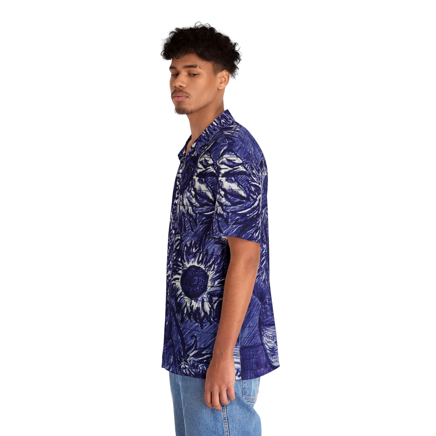 Sunlit Ink – Limited Edition Van Gogh Hawaiian Shirt