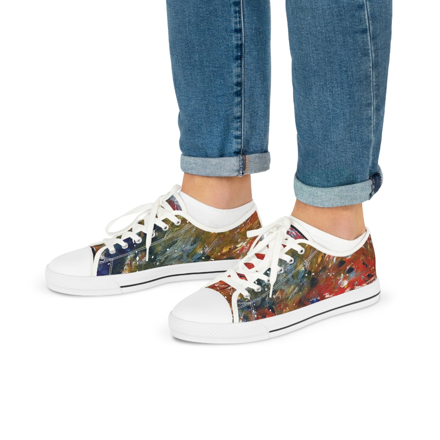 Art Unisex Low Top Sneakers