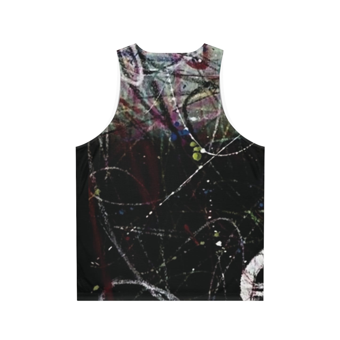 Aa : Peace Symbol Splatter Unisex Tank Top