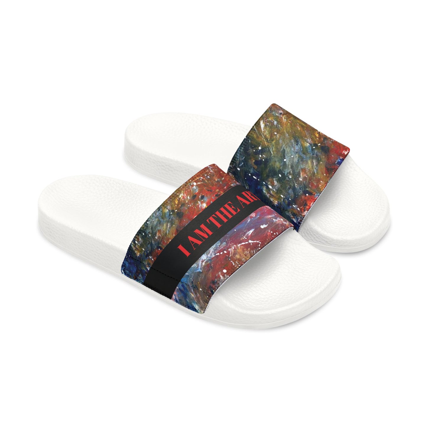 I AM THE ART Unisex Removable-Strap Sandals