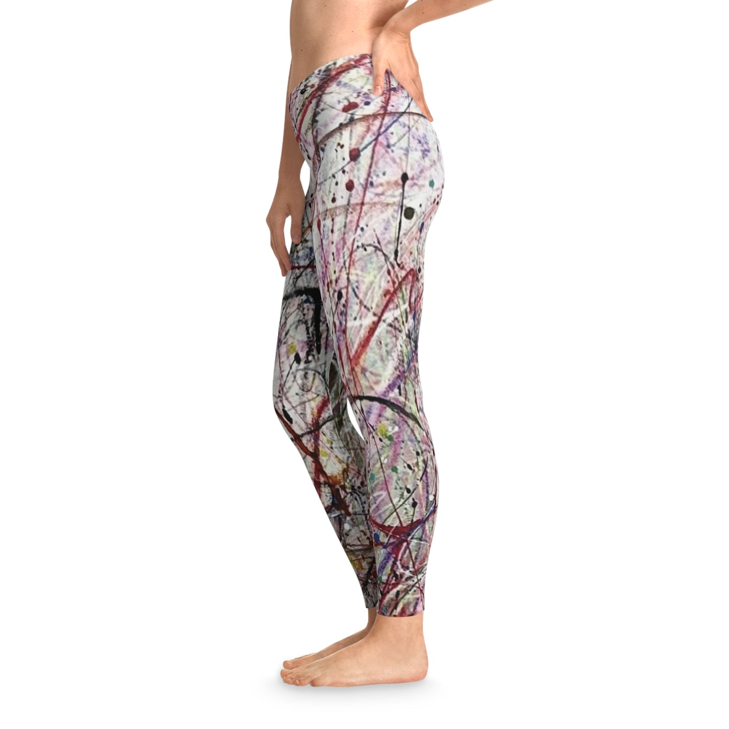 Abstract Energy – Artistic Performance Leggings