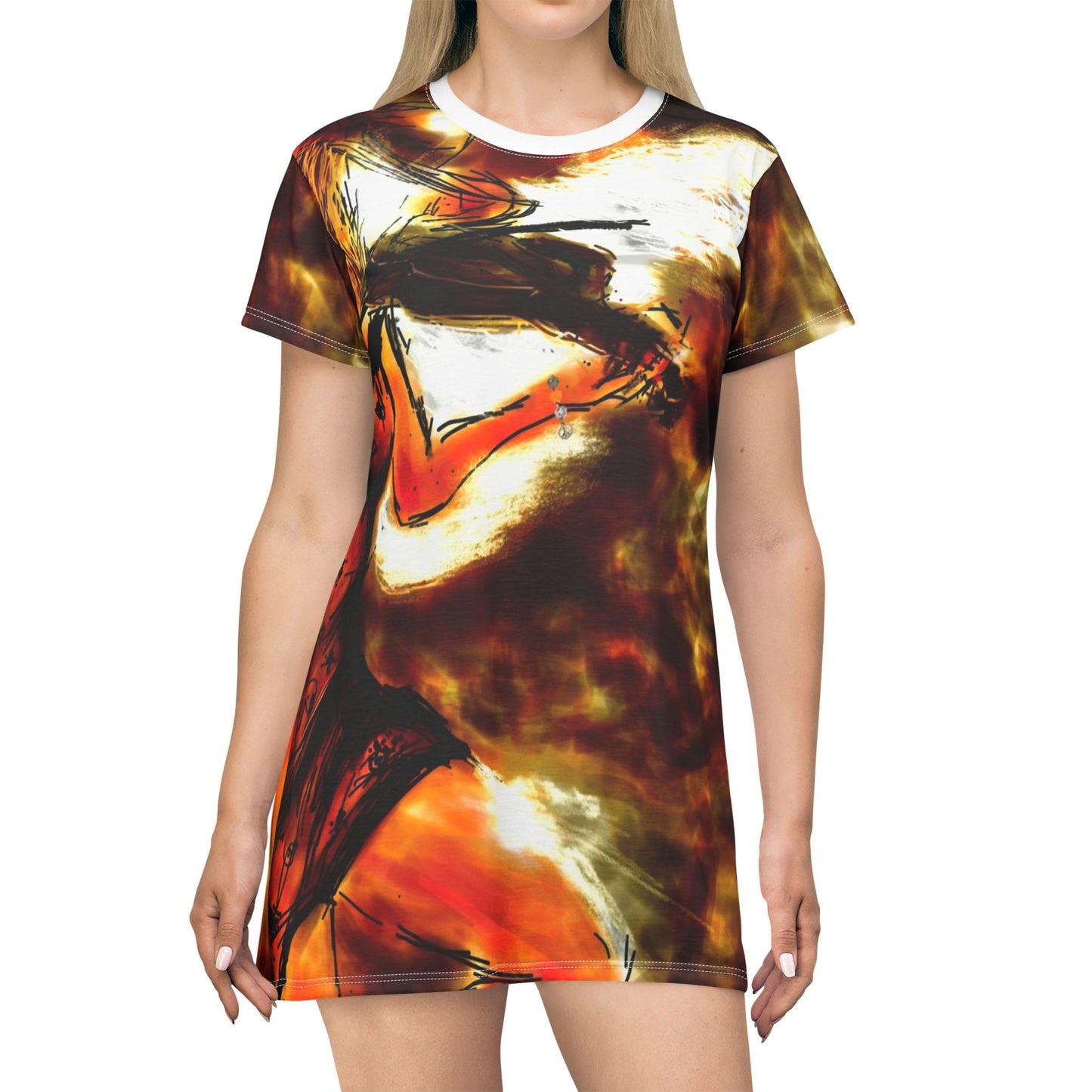 "The Entertainer" T-Shirt Dress