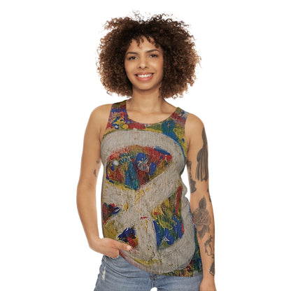 Abstract Unisex Tank Top