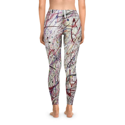 Abstract Energy – Artistic Performance Leggings