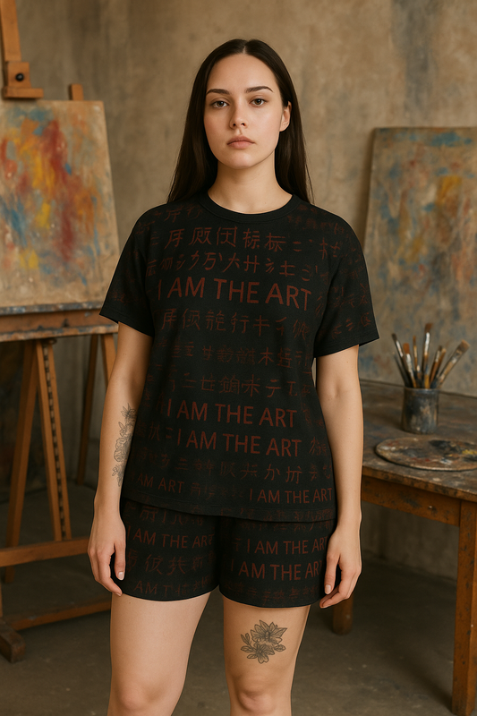 "Wear Your Canvas – I AM THE ART Luxe Loungewear"