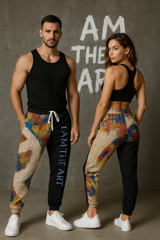 I AM THE ART - Athletic Joggers