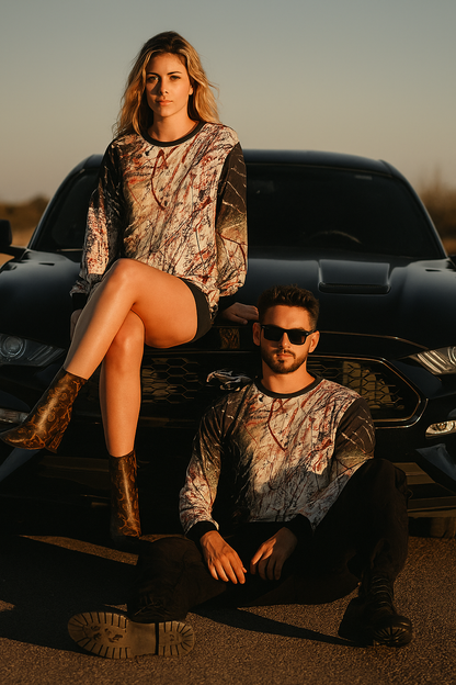 Unisex Abstract Art Sweatshirt