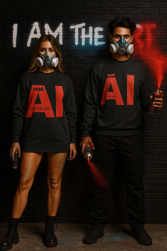 Not AI - Unisex Sweatshirt