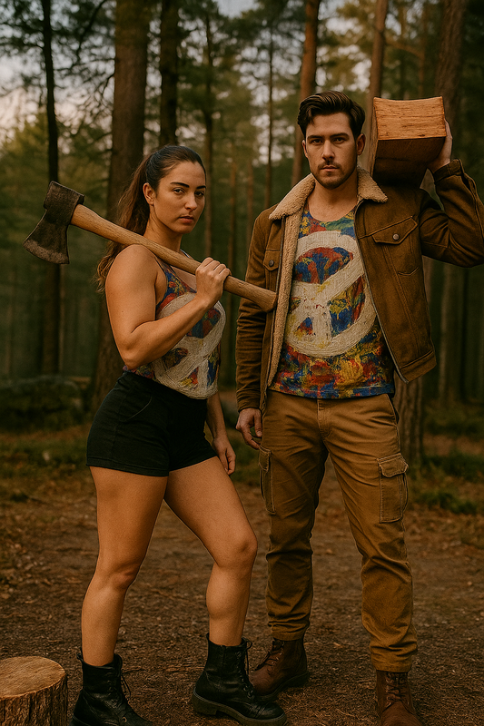 Abstract Unisex Tank Top