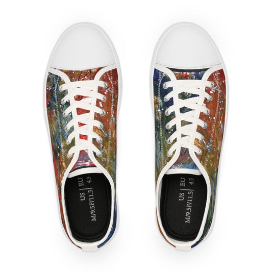 Art Unisex Low Top Sneakers