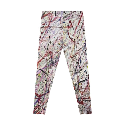 Abstract Energy – Artistic Performance Leggings