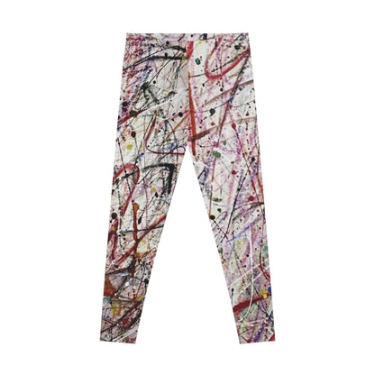 Abstract Energy – Artistic Performance Leggings