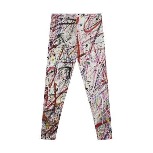 Abstract Energy – Artistic Performance Leggings