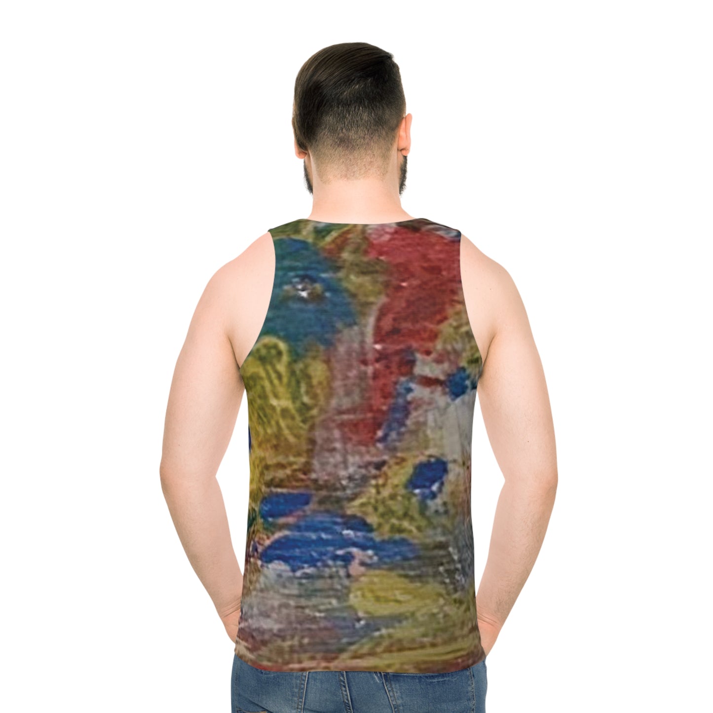 Abstract Unisex Tank Top
