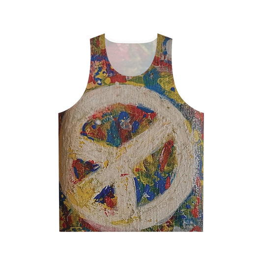 Abstract Unisex Tank Top