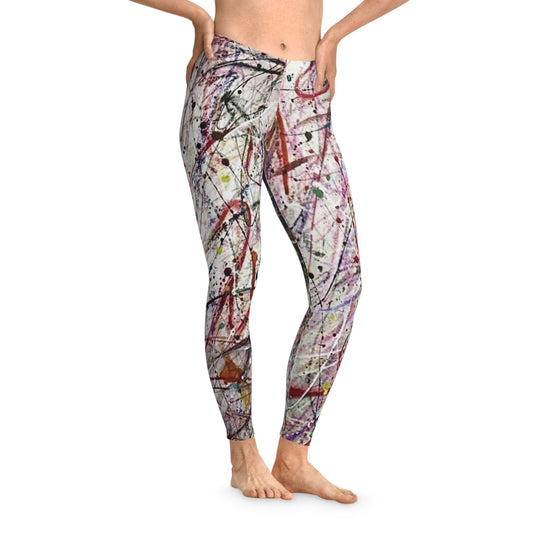 Abstract Energy – Artistic Performance Leggings